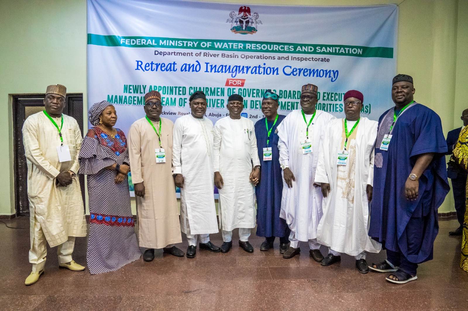Opening of the inauguration Ceremony of Newly Appointed Chairmen and Executive Management Team of RBDAs