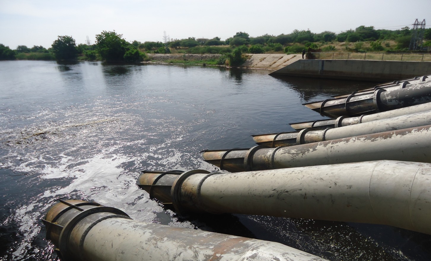 Downstream View Of Kirenowa Pump Station