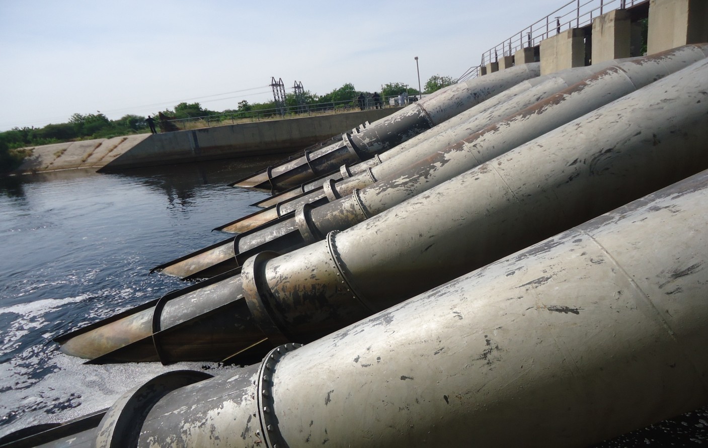 Downstream View Of Kirenowa Pump Station