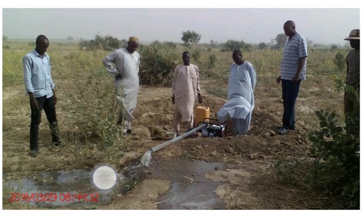 Testing Of Portable Irrigation Pumps At Dumsa, Gashua Irrigation Schemes