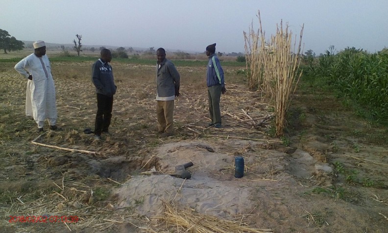 Inspection Of Farm Land At Bargu For Youth Empowerment Scheme Initiated By Cbda Under Gora Irrigation Scheme.